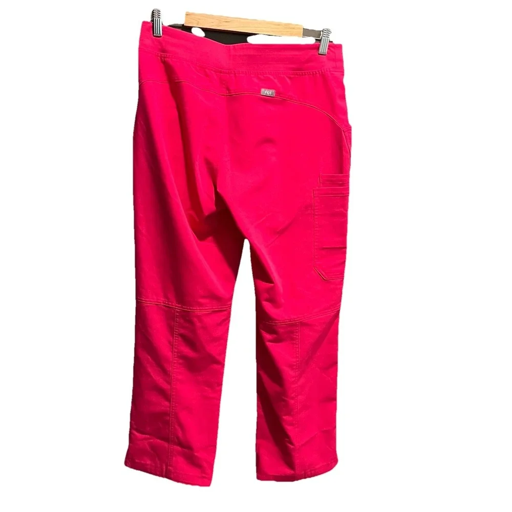 FIGS Technical Collection Pink Kade Cargo Women's Scrubs Pants Size M/P